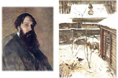 А.К. Саврасов. Дворик